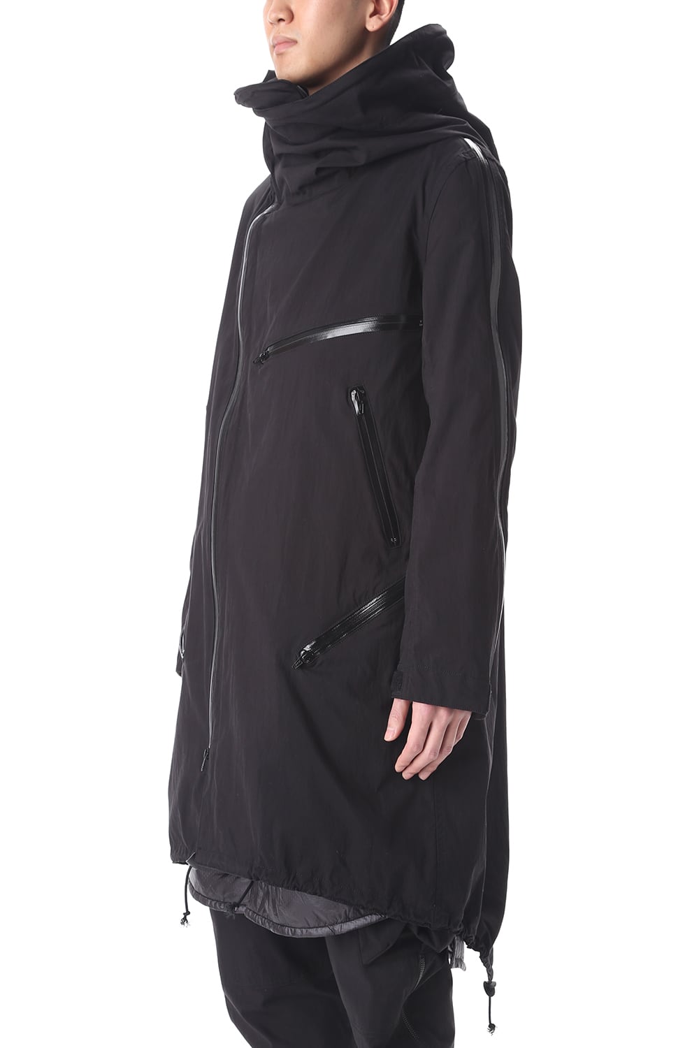 MULTI ZIP MILITARY COAT