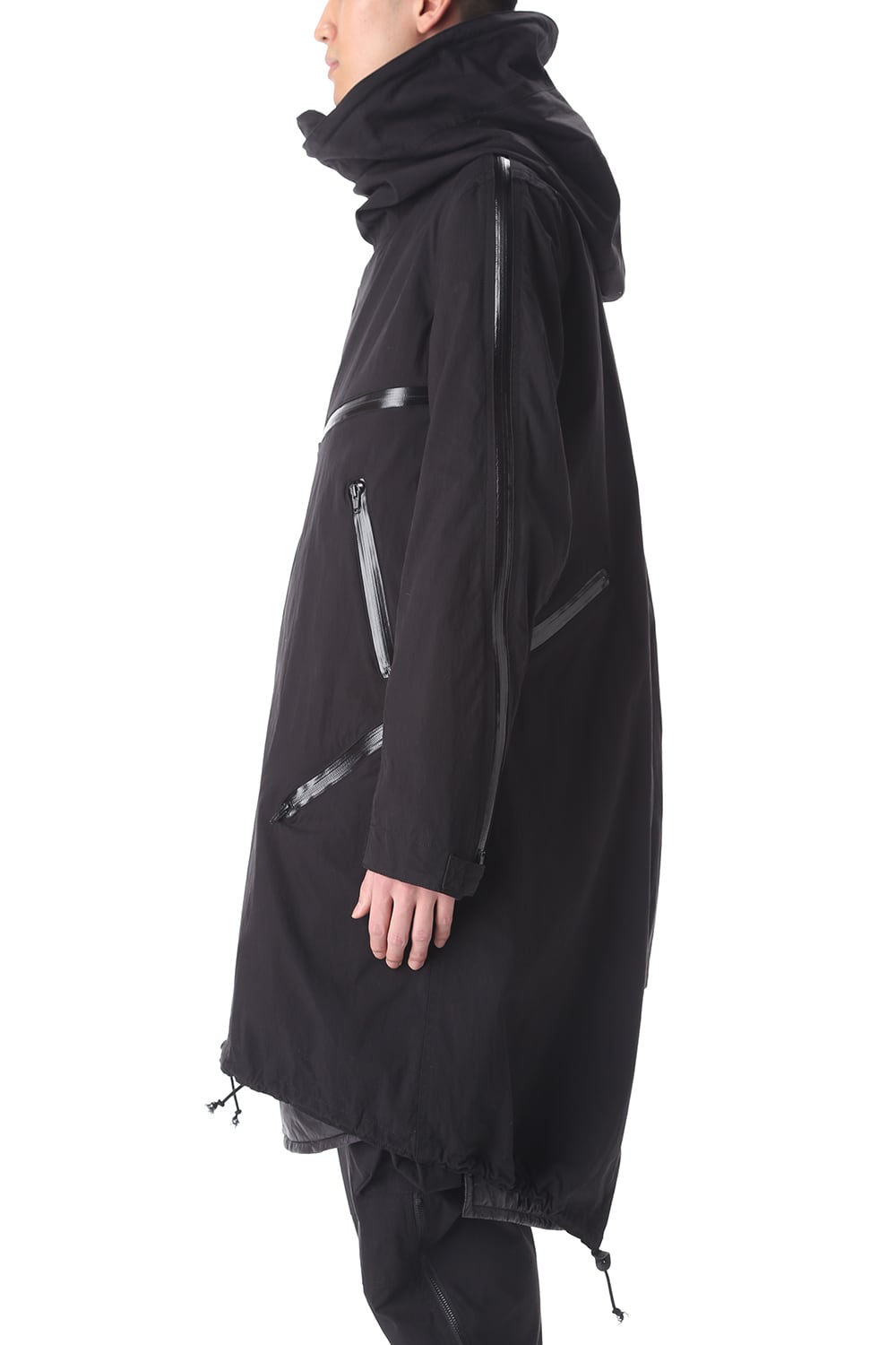 MULTI ZIP MILITARY COAT