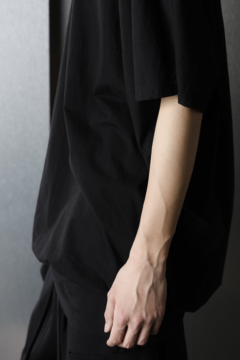 Big Sleeveless Pullover Black