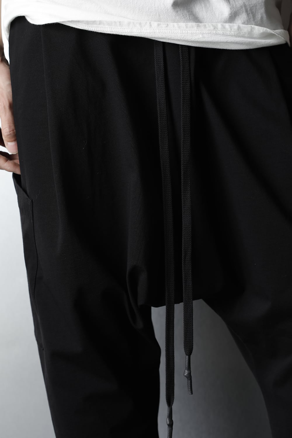 Cropped Sarouel Sweat Pants