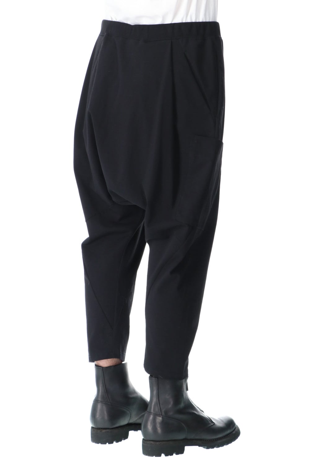 Cropped Sarouel Sweat Pants