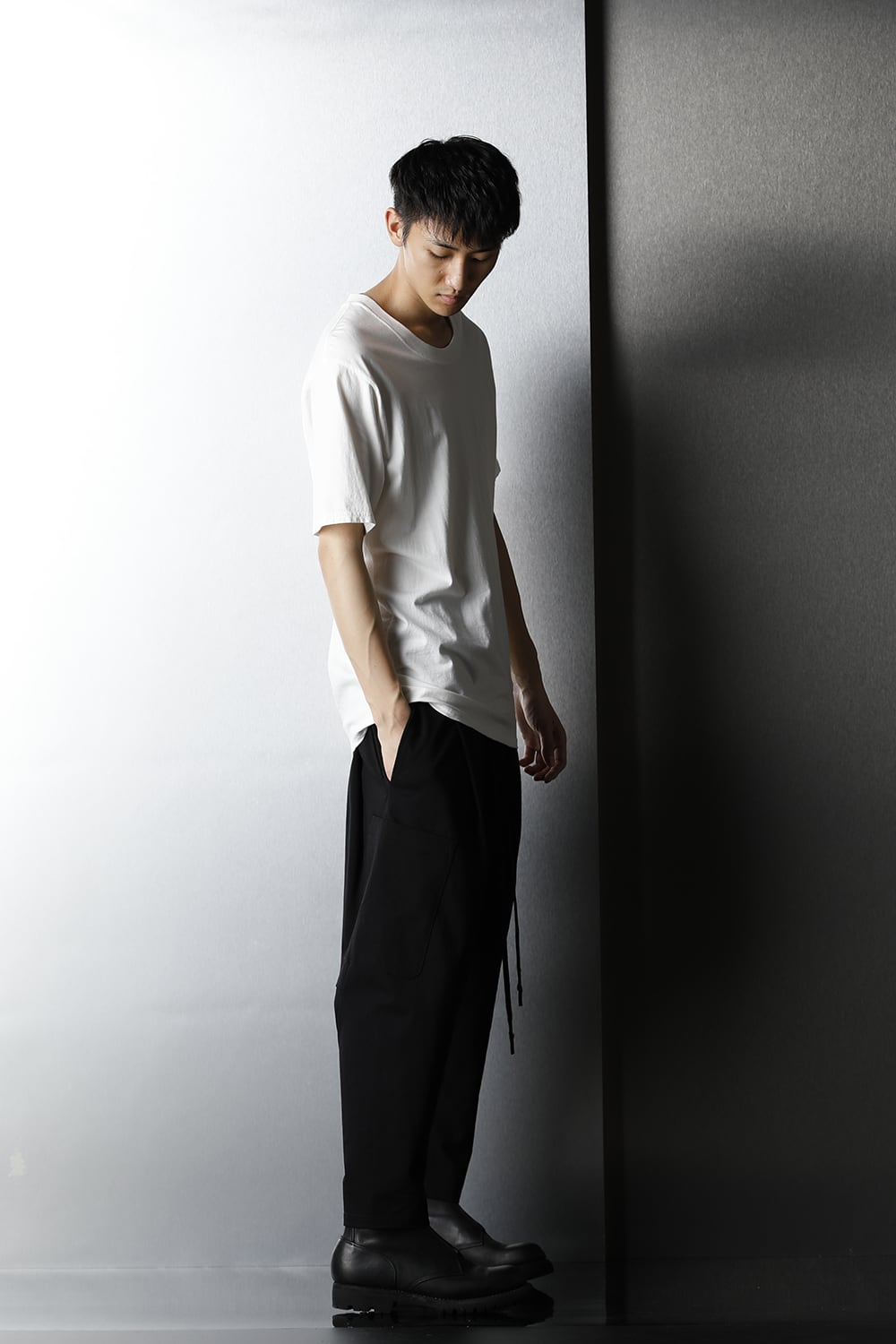 Cropped Sarouel Sweat Pants