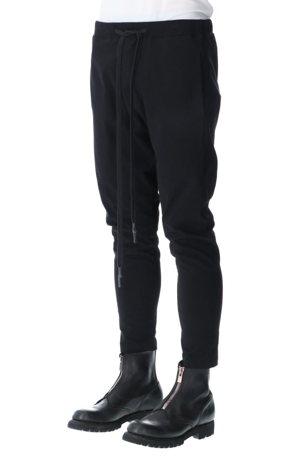 Cropped Slim Sweat Pants