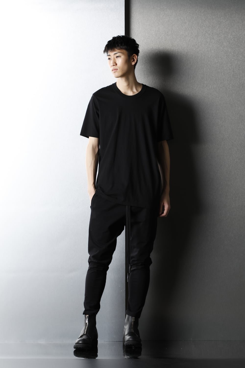 Cropped Slim Sweat Pants