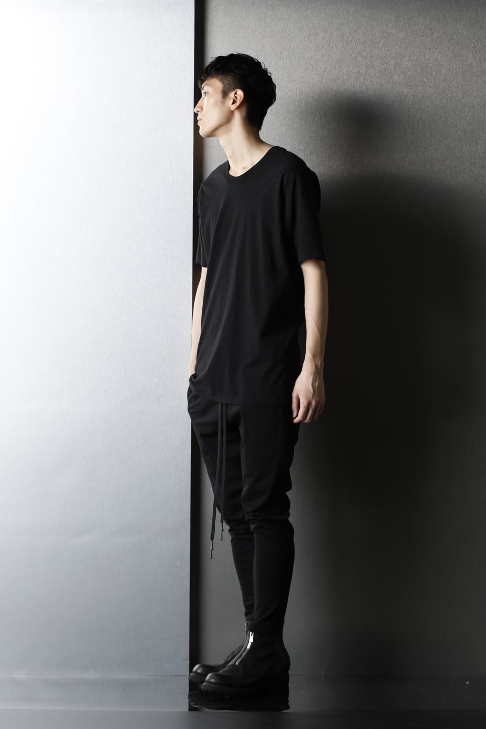 Cropped Slim Sweat Pants