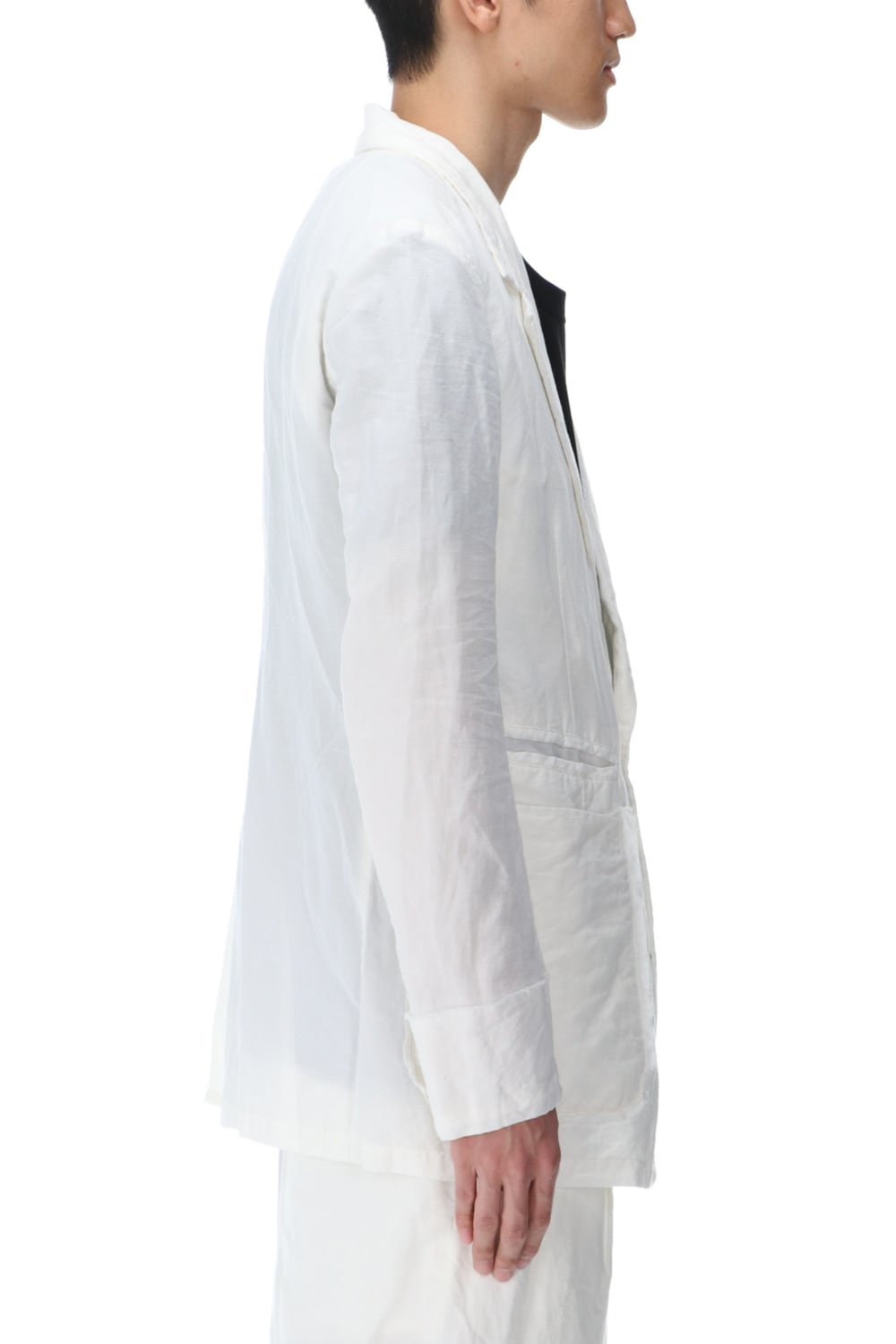 2 Buttons Jacket Off White