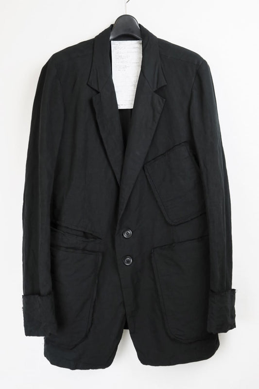 2 Buttons Jacket Black