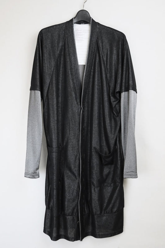 Long Cardigan Black/Silver