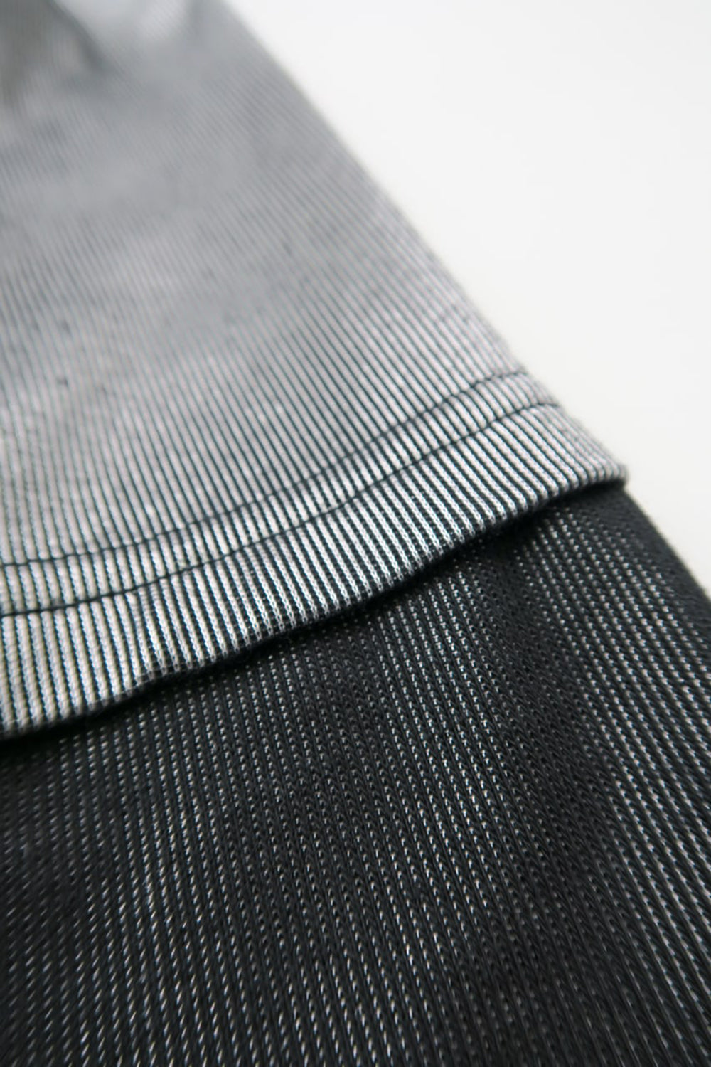 Long Cardigan Silver/Black