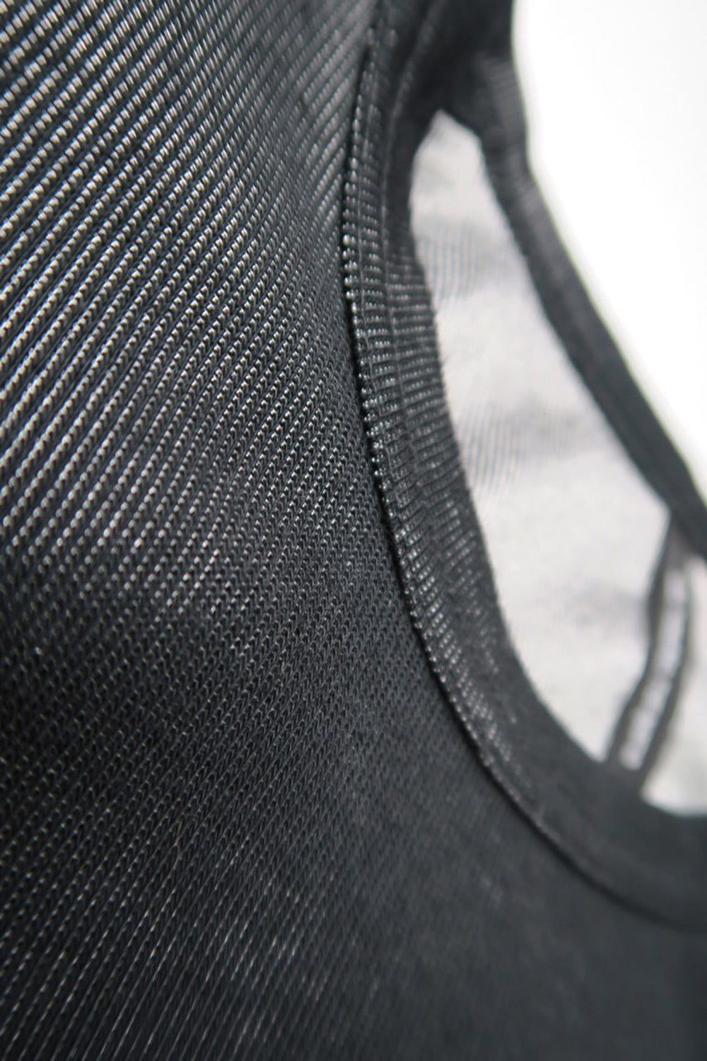 Long Sleeve T shirt Black/Silver