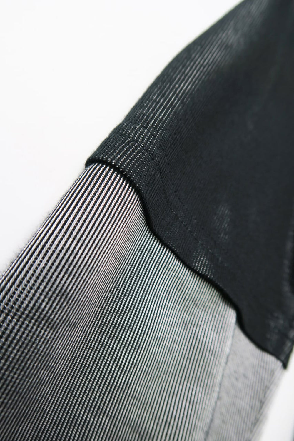 Long Sleeve T shirt Black/Silver