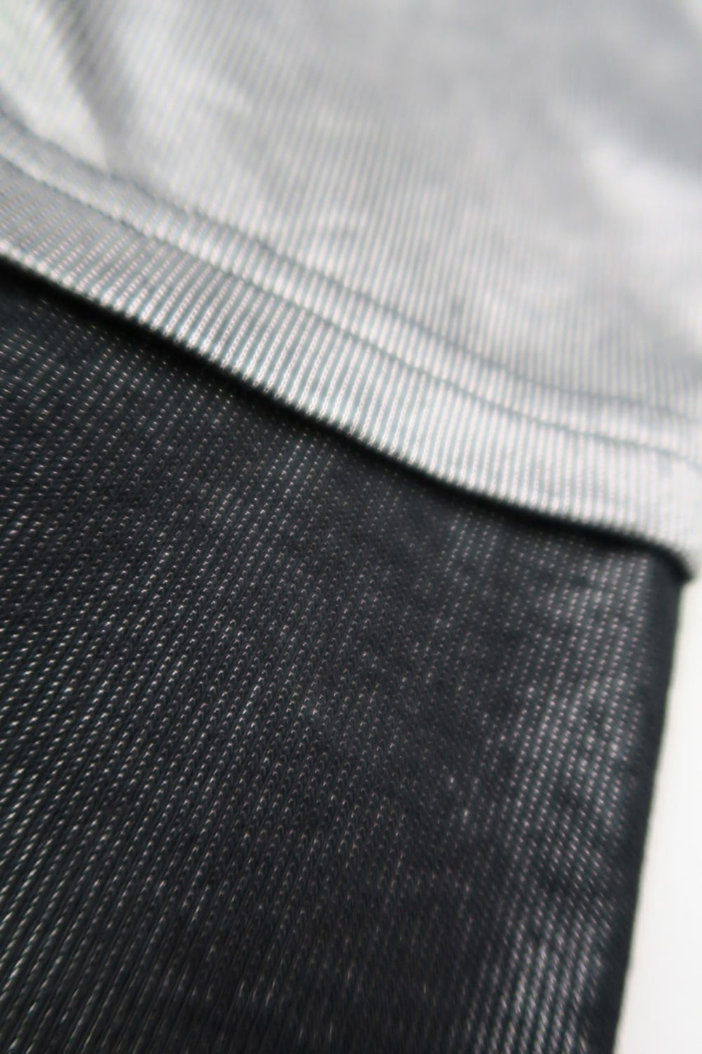 Long Sleeve T shirt Silver/Black