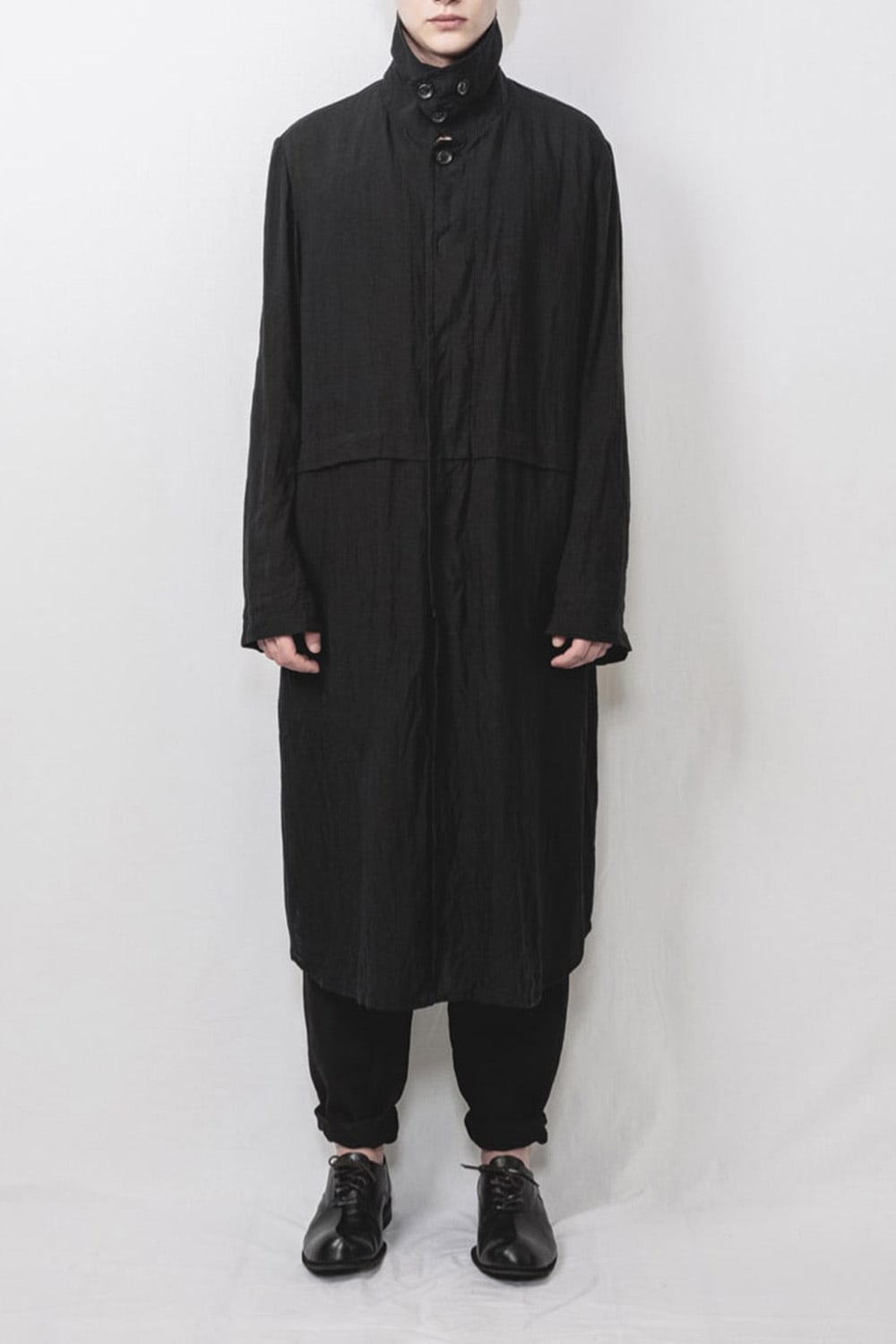 Oversized Long Coat Black