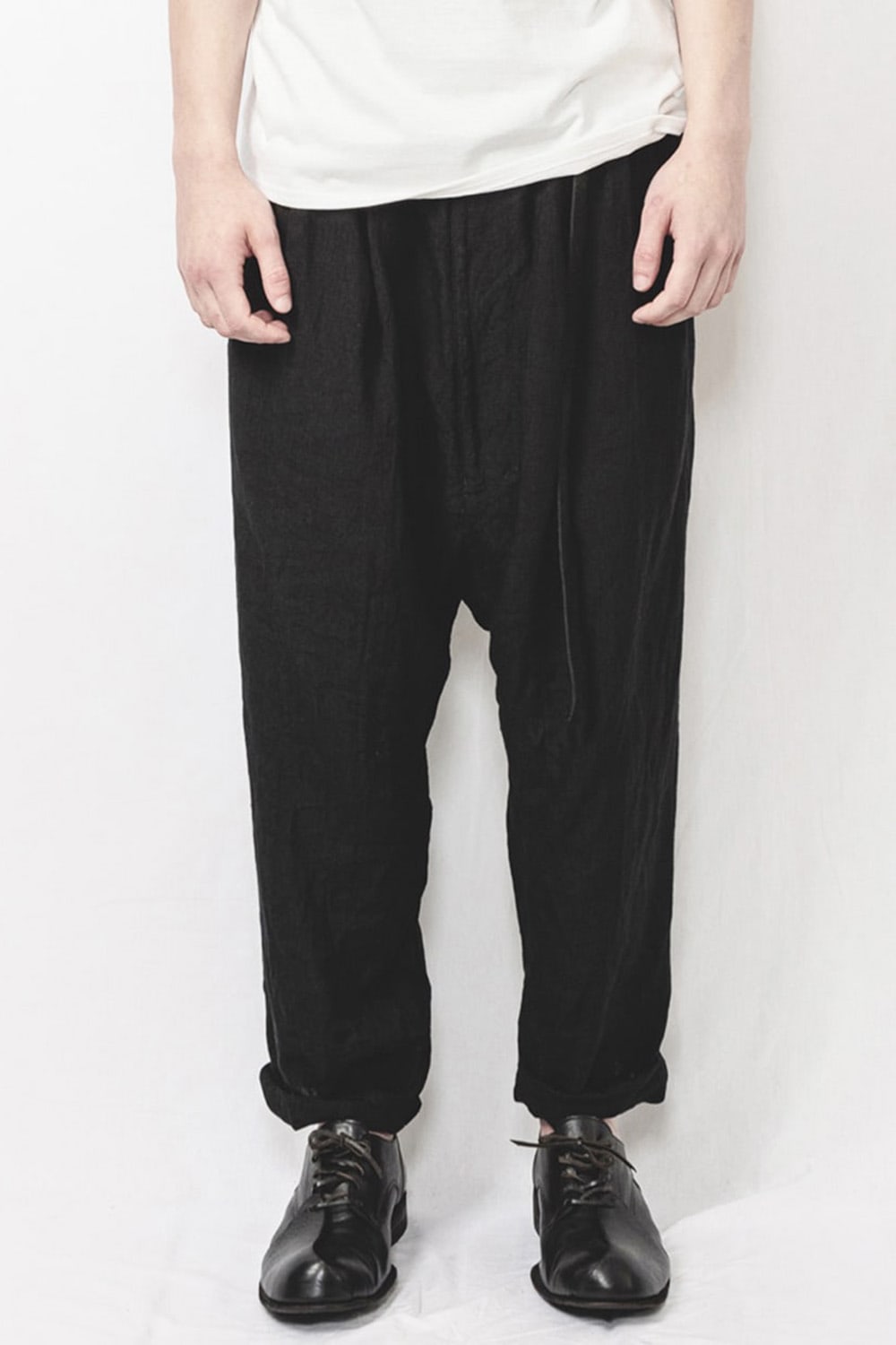 2 Tucks Sarouel Pants