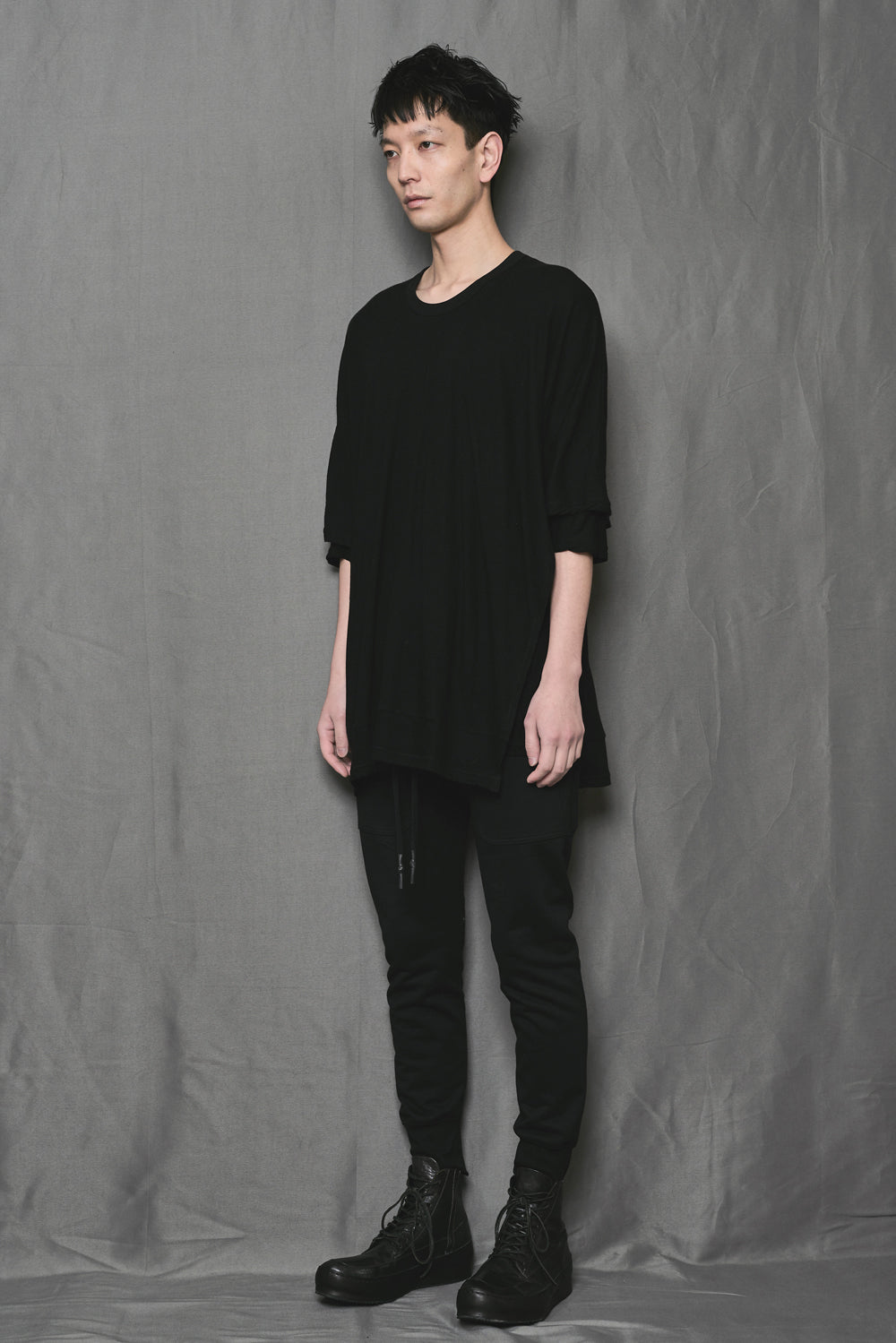 Layered OverSized Short Sleeve T-Shirt