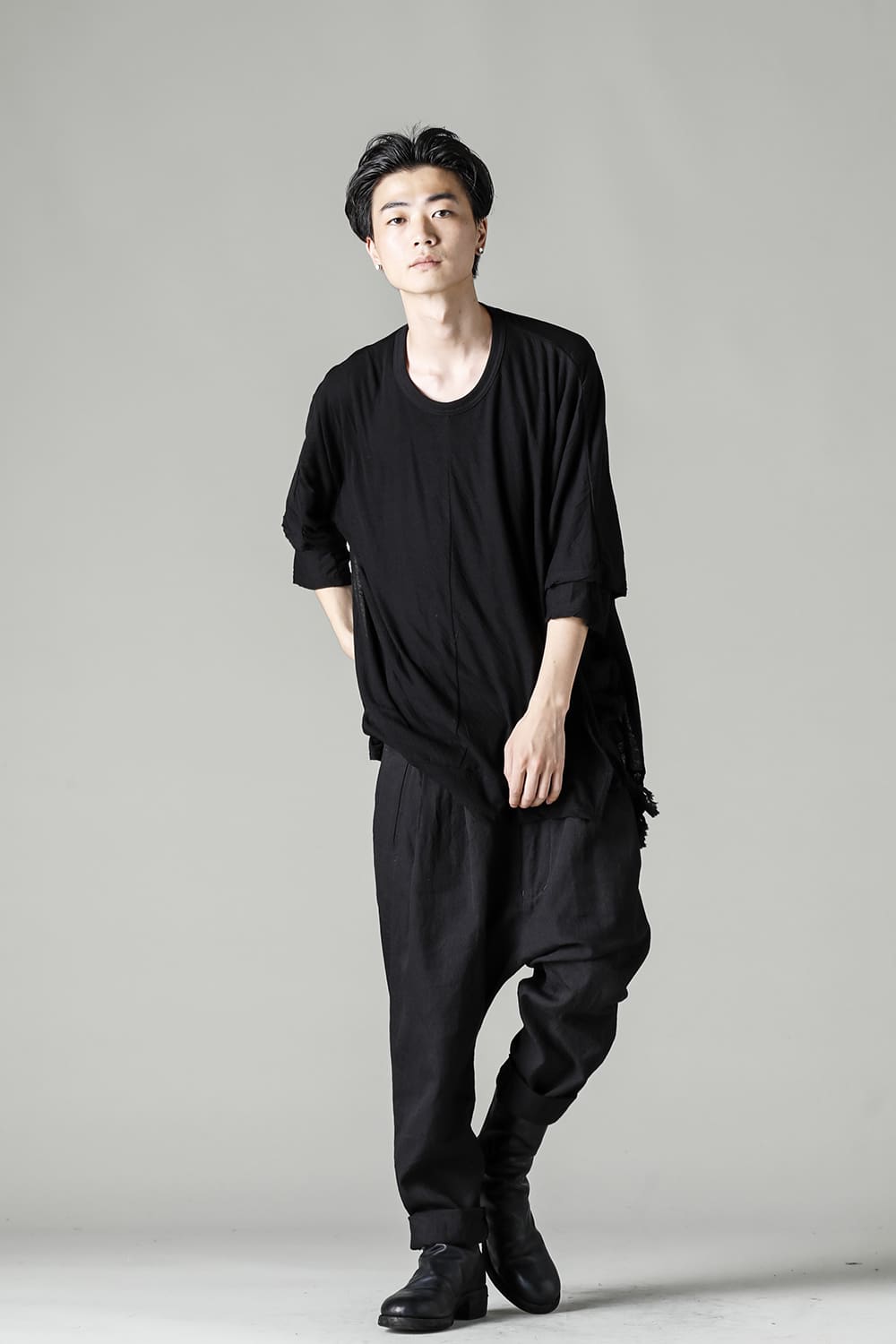 Layered OverSized Short Sleeve T-Shirt