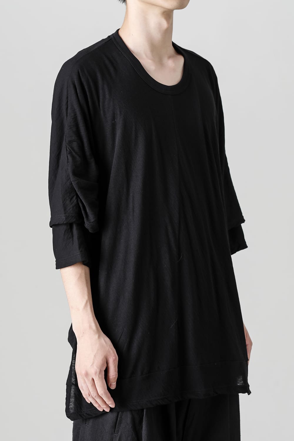 Layered OverSized Short Sleeve T-Shirt