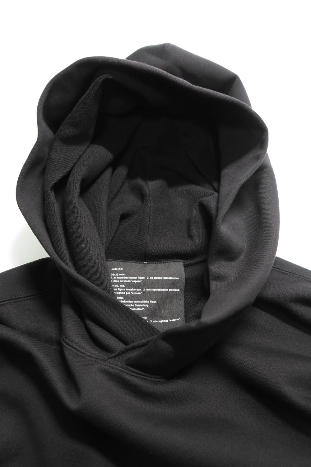 Fleecy Knit Oversized Hoodie