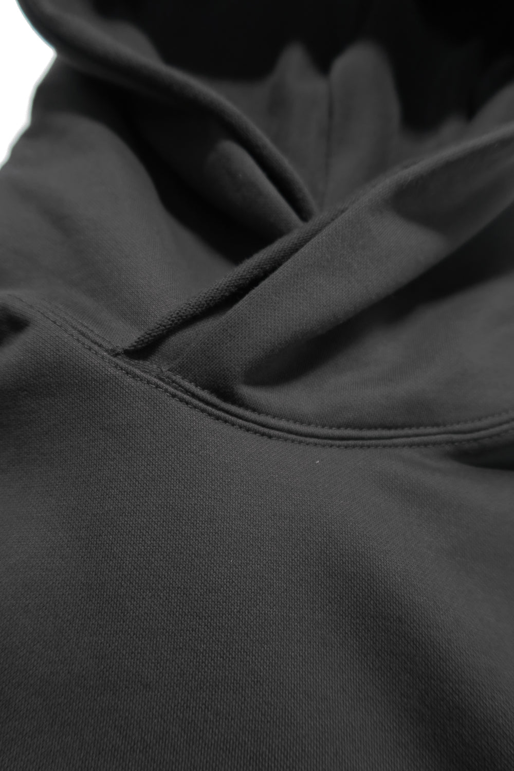 Fleecy Knit Oversized Hoodie