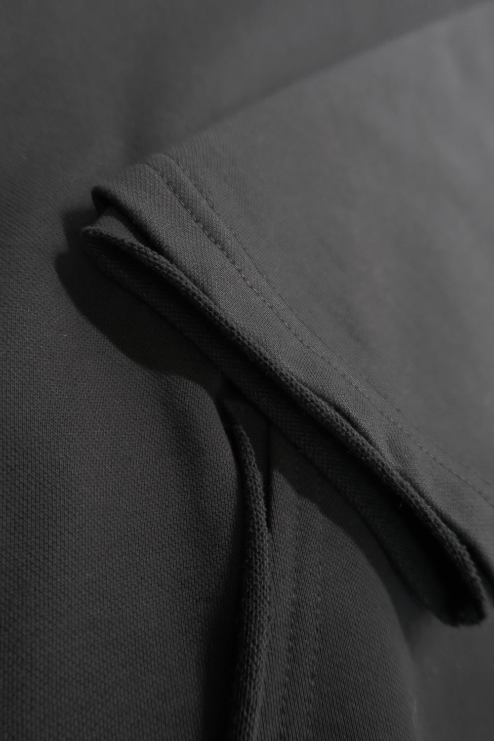 Fleecy Knit Oversized Hoodie