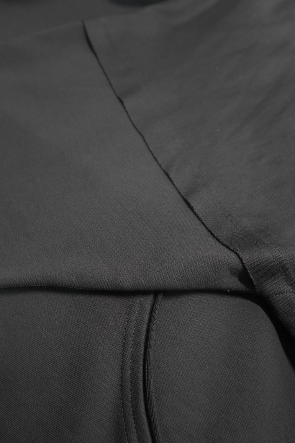 Fleecy Knit Oversized Hoodie