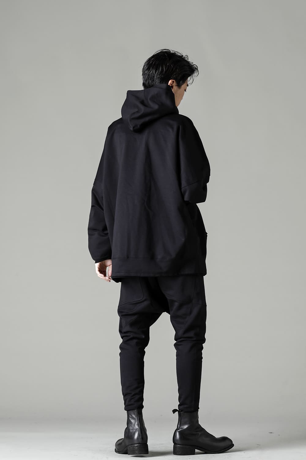 Fleecy Knit Oversized Hoodie