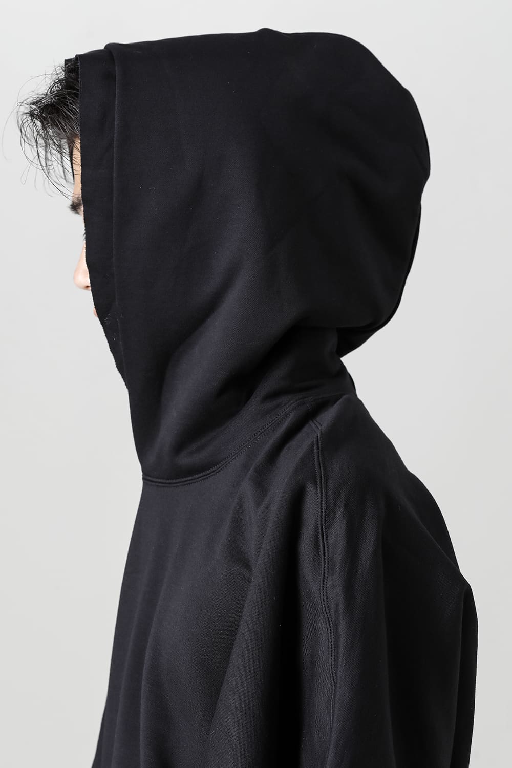 Fleecy Knit Oversized Hoodie