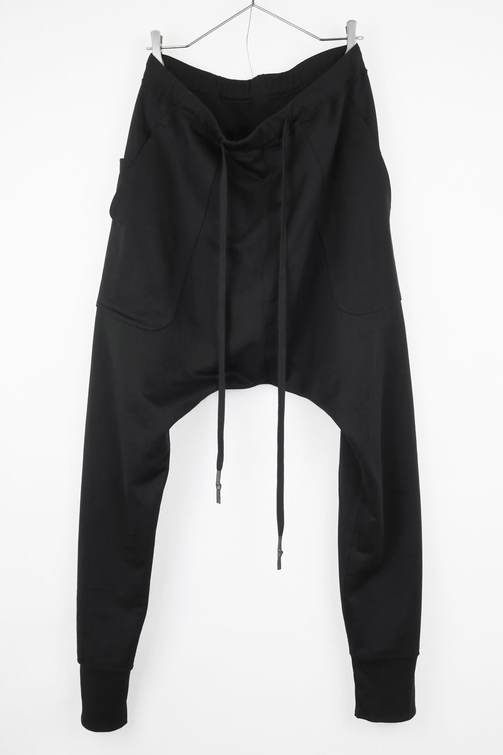 Fleecy Knit Drop Crotch Pants