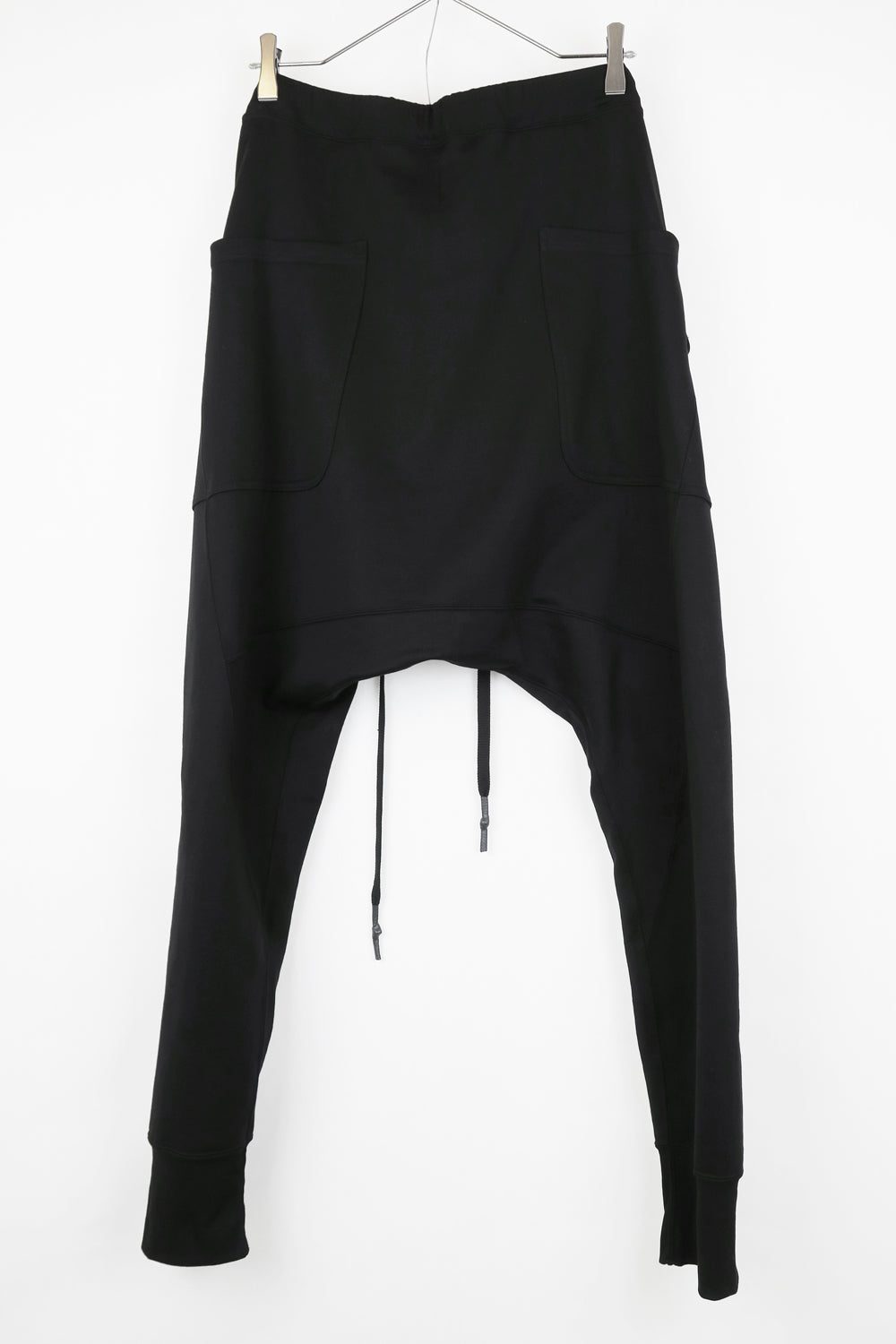 Fleecy Knit Drop Crotch Pants