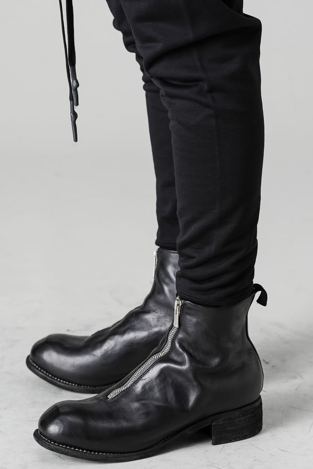 Fleecy Knit Drop Crotch Pants