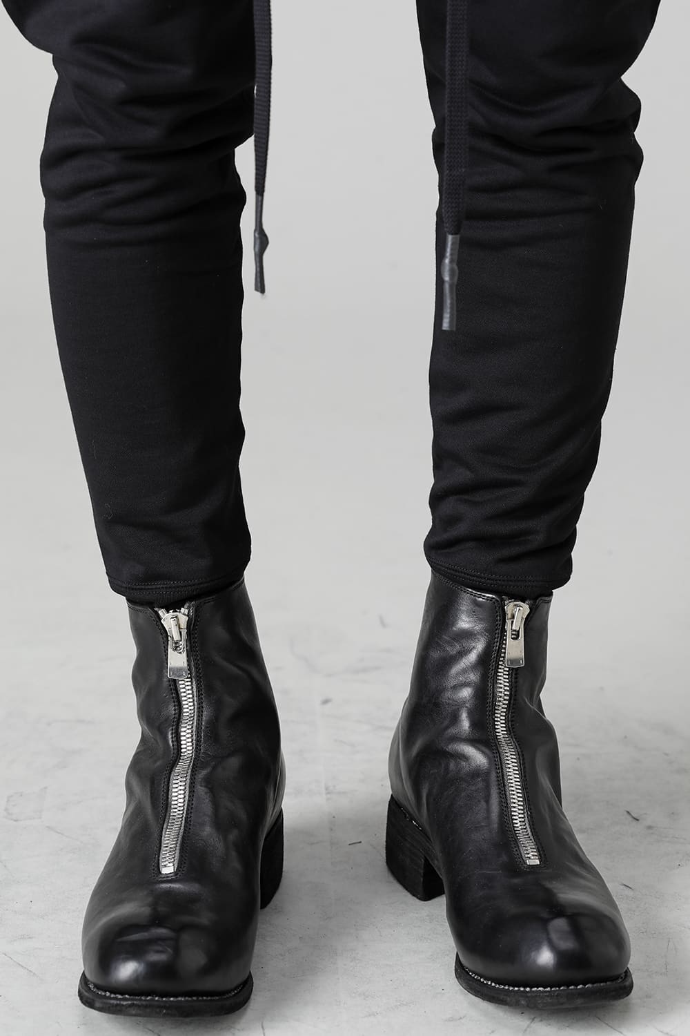 Fleecy Knit Drop Crotch Pants