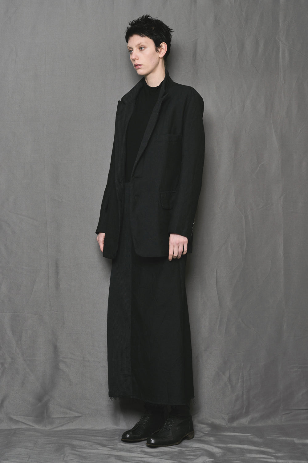 リバーシブル オーバーサイズ ジャケット