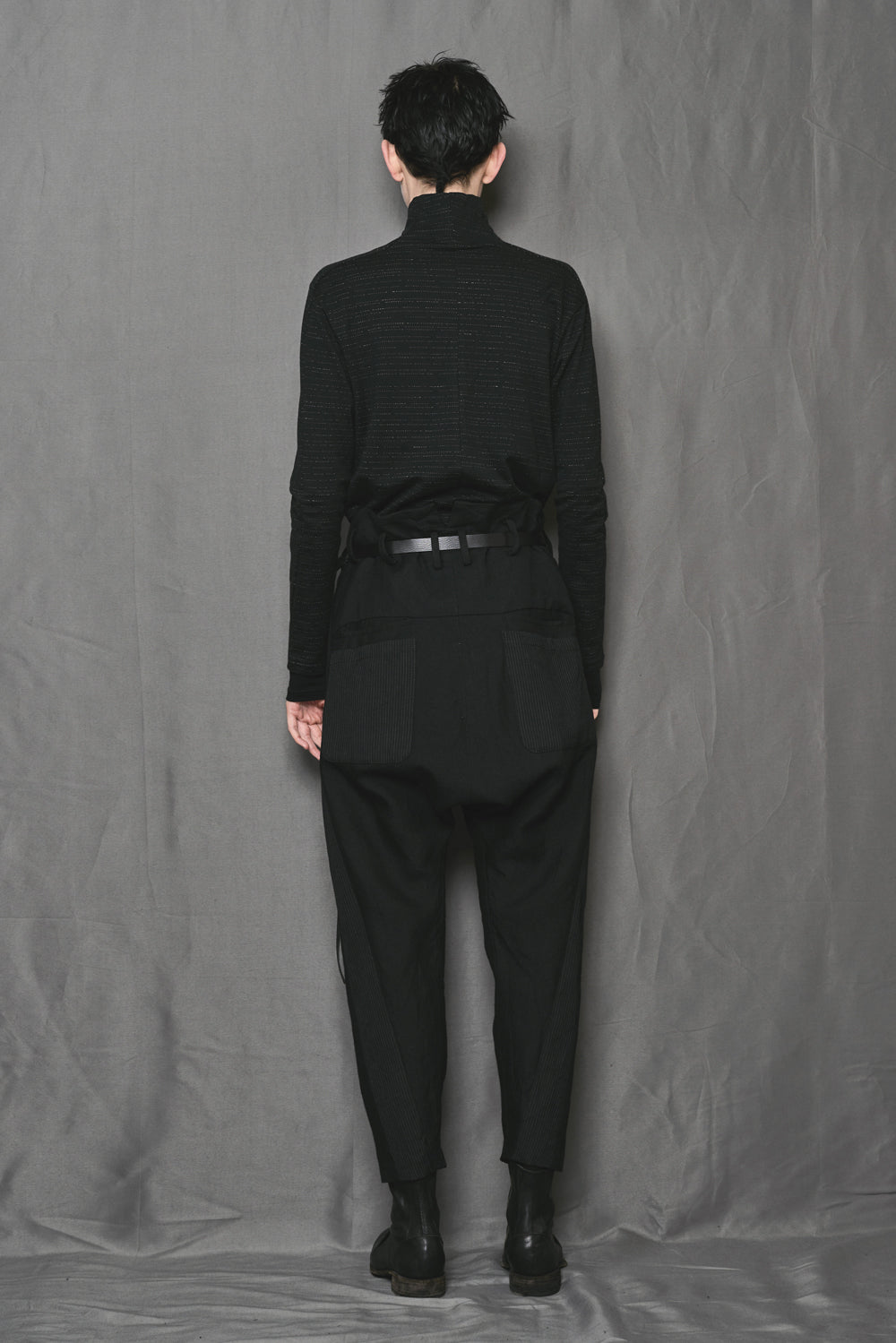 Drop Crotch 2 Tucks Pants