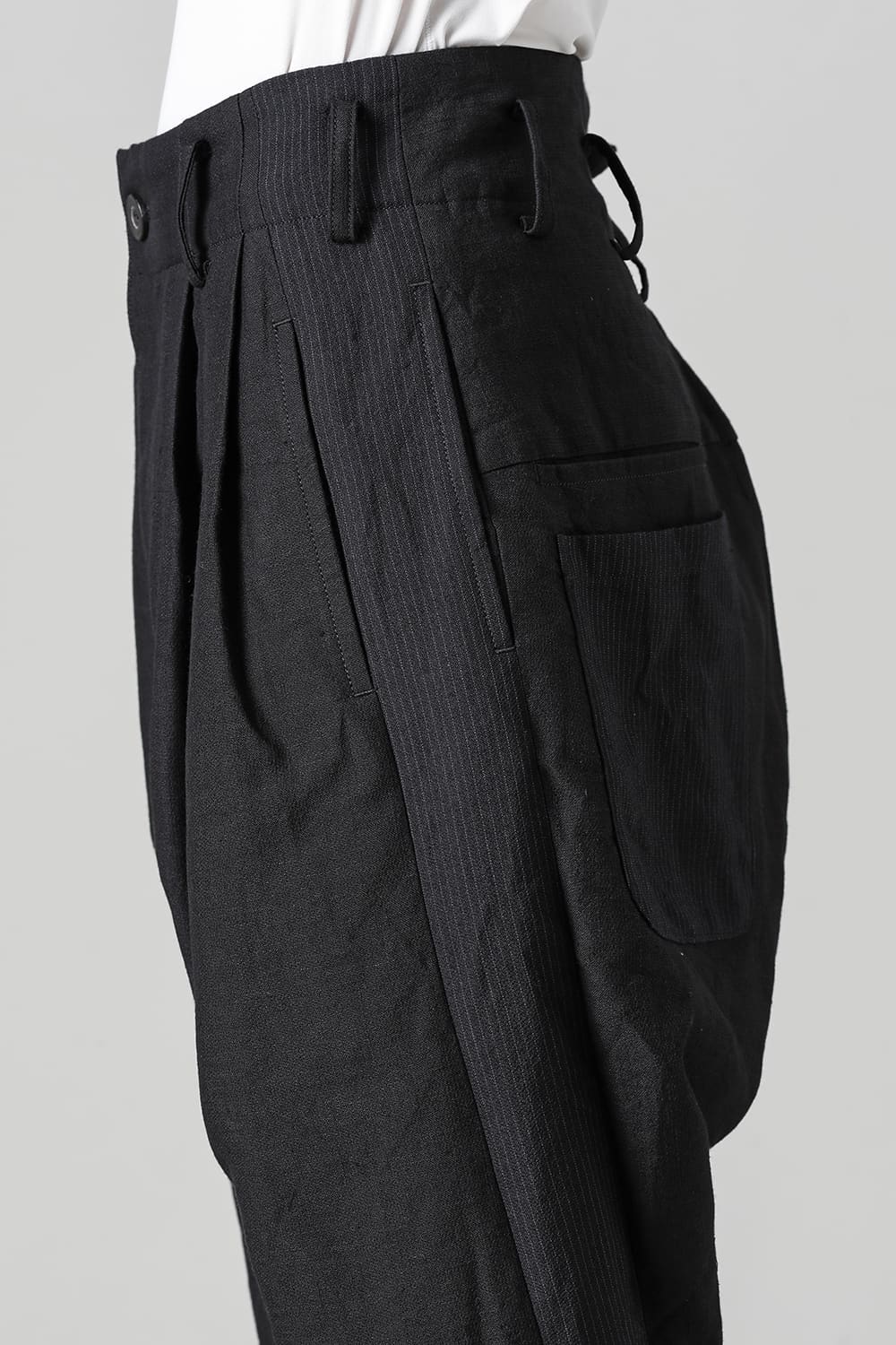 Drop Crotch 2 Tucks Pants