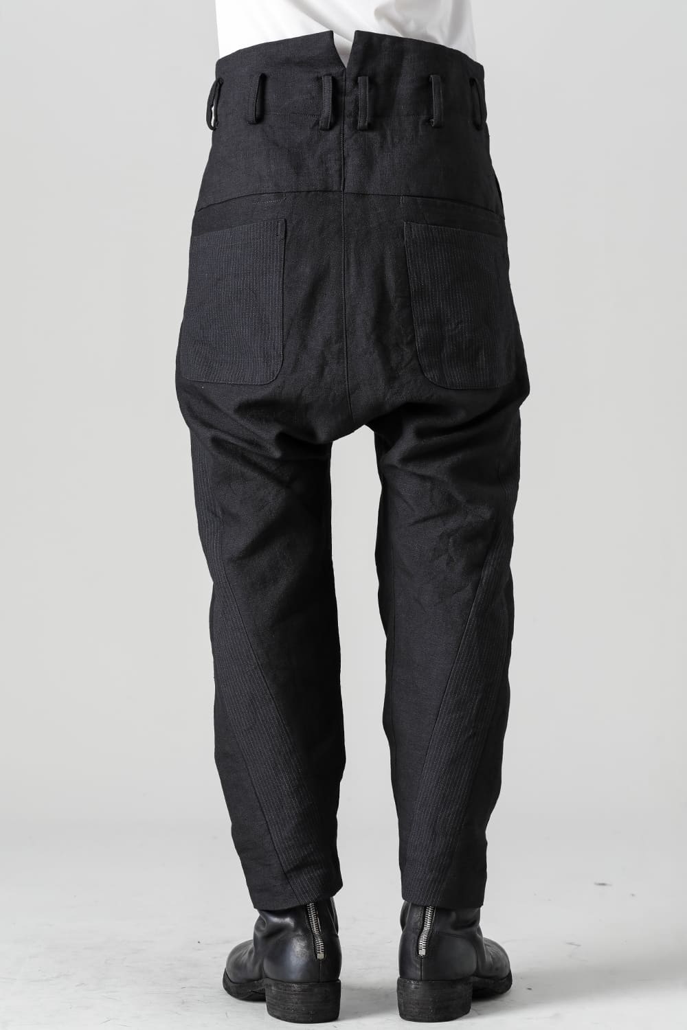 Drop Crotch 2 Tucks Pants