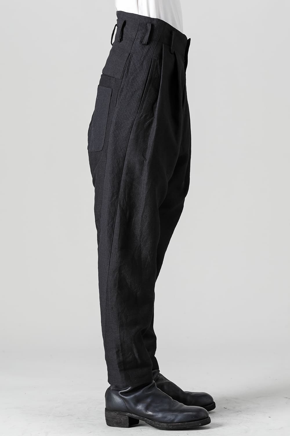 Drop Crotch 2 Tucks Pants