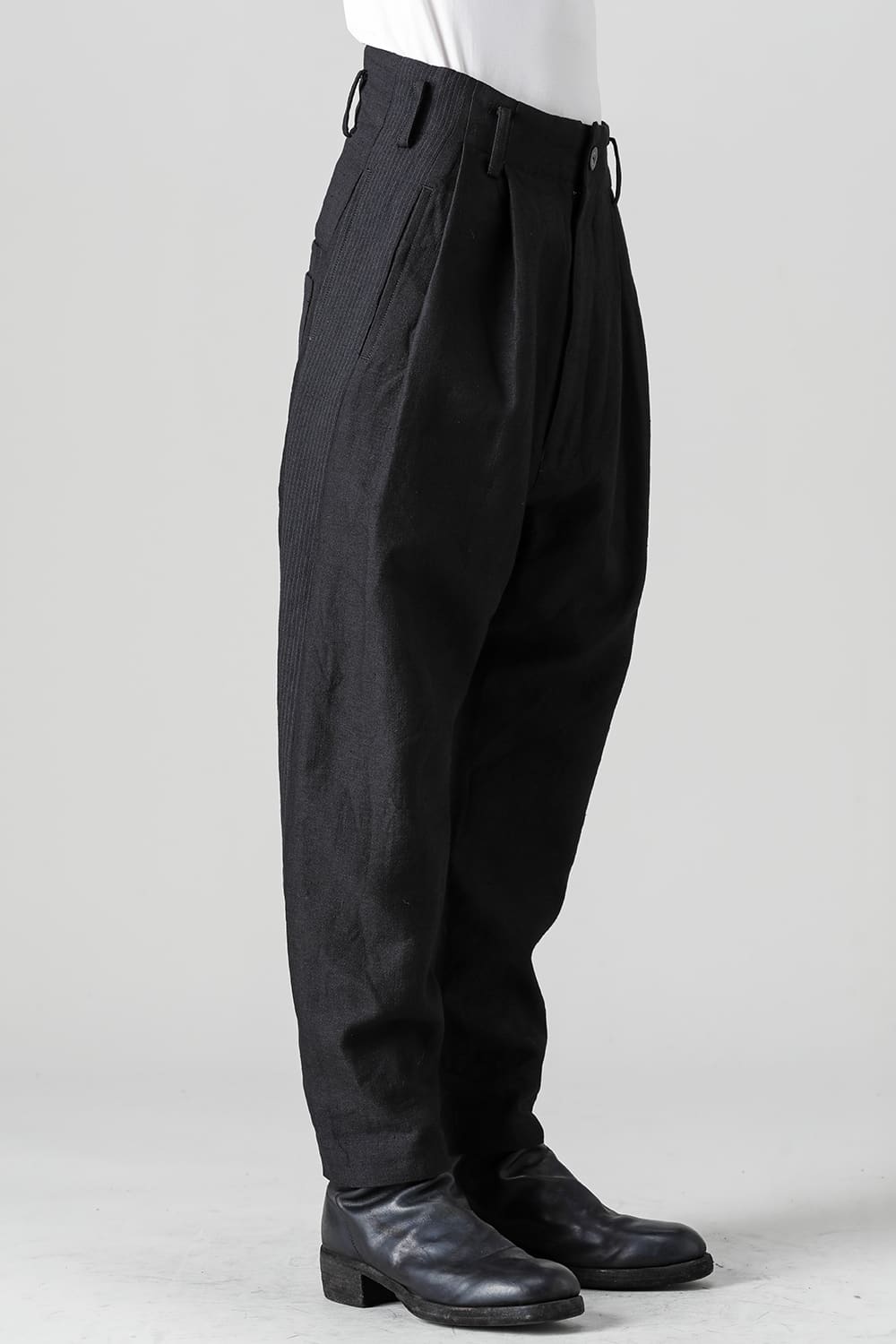 Drop Crotch 2 Tucks Pants