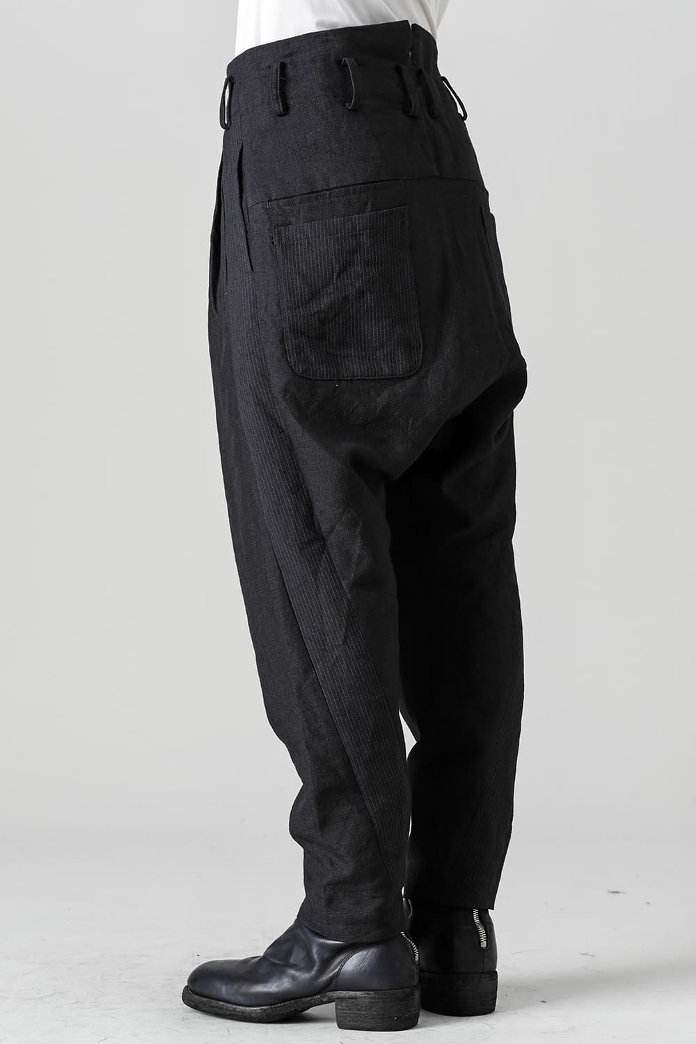 Drop Crotch 2 Tucks Pants