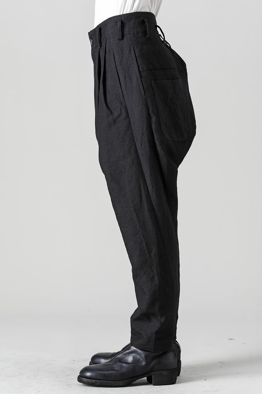 Drop Crotch 2 Tucks Pants