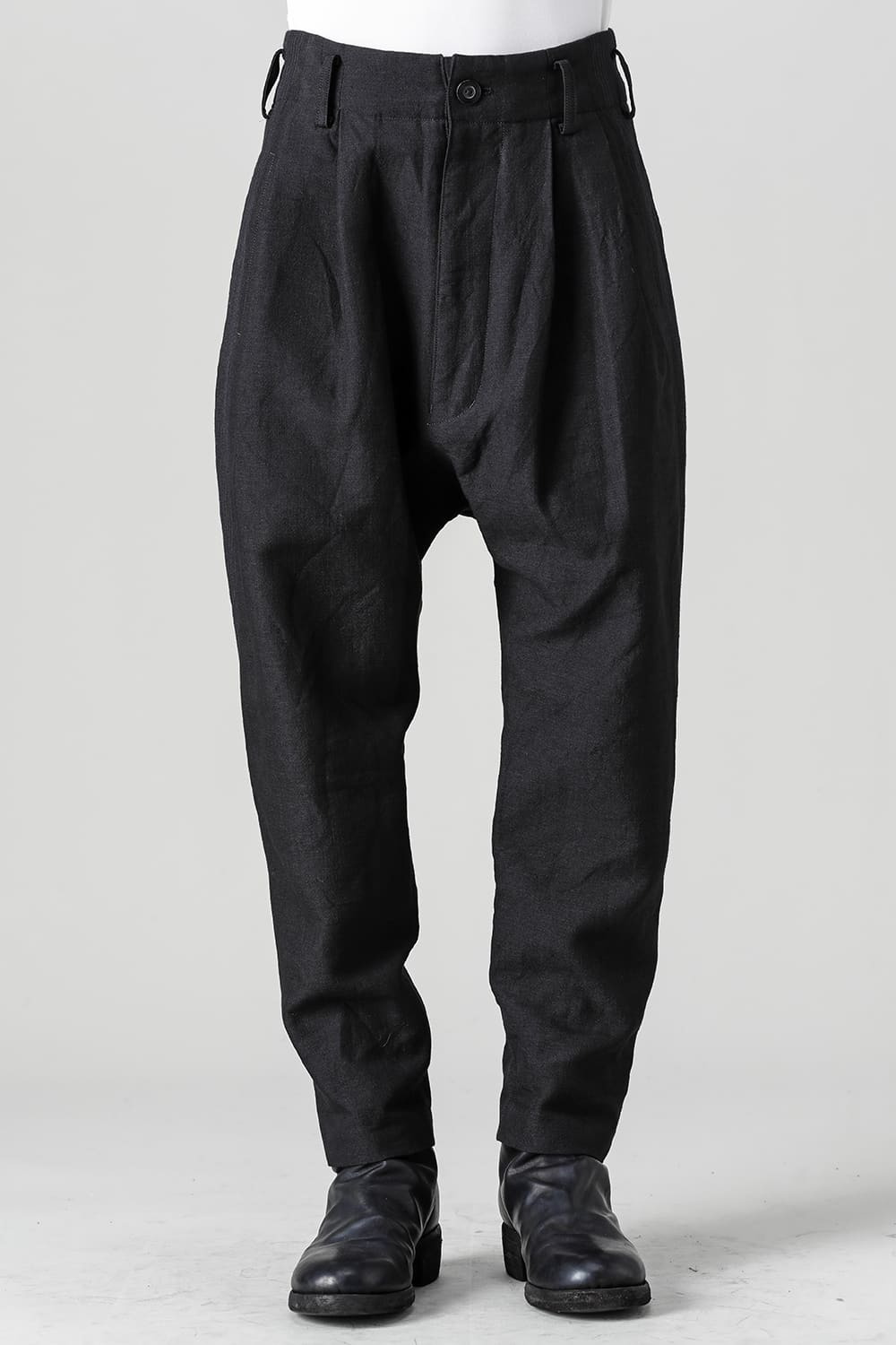 Drop Crotch 2 Tucks Pants