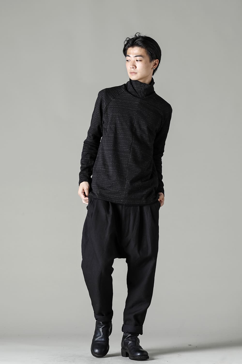 Drop Crotch 2 Tucks Pants