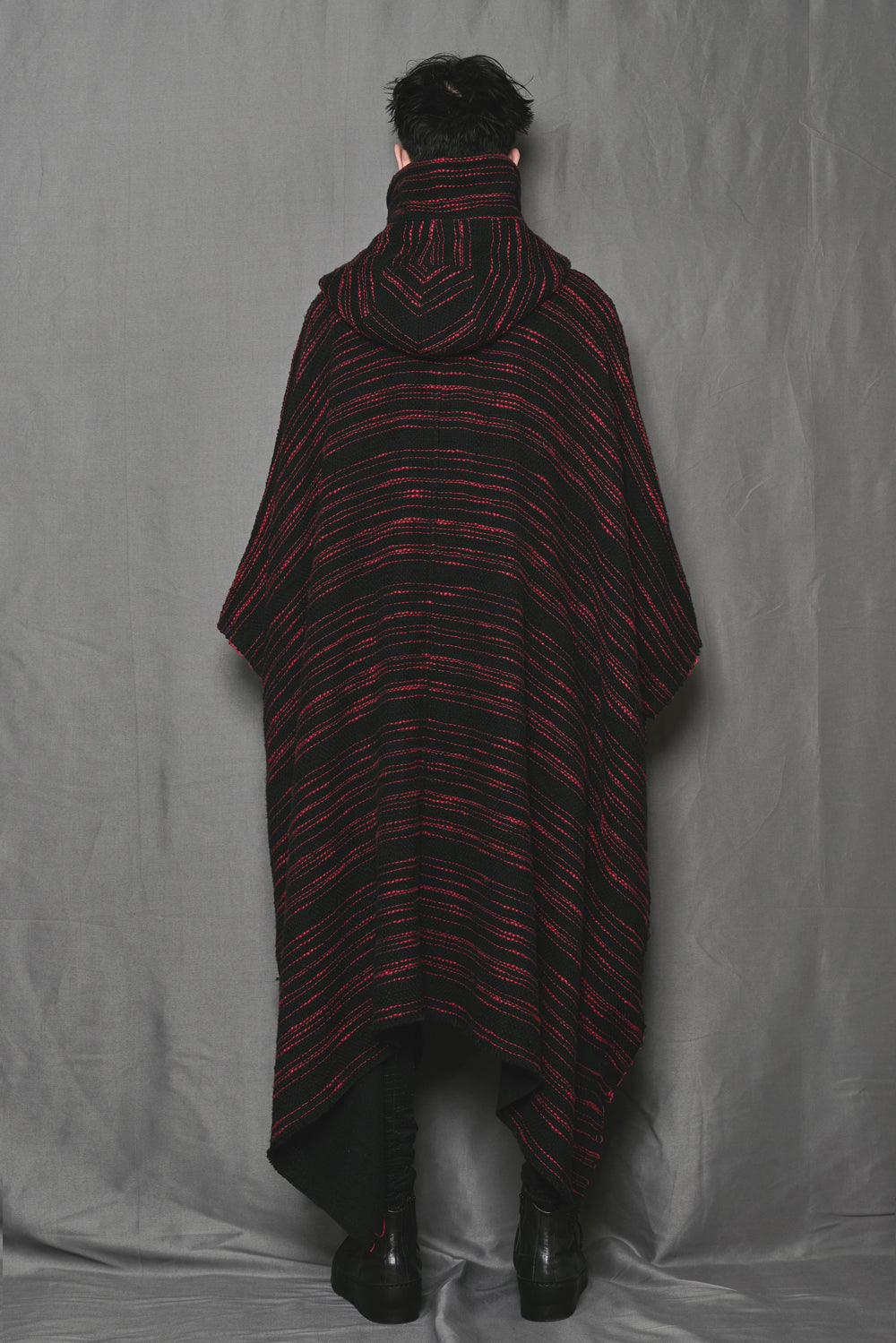 リバーシブル ポンチョ