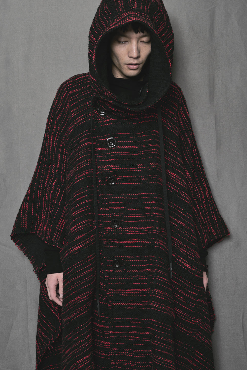 リバーシブル ポンチョ