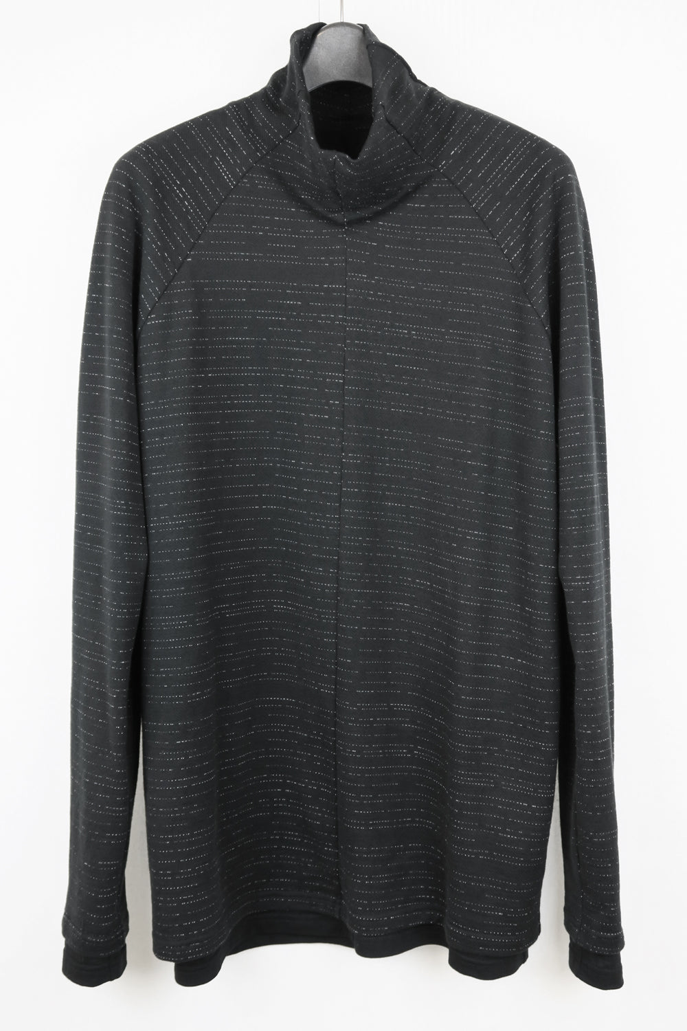 Layered High Neck Long Sleeve T-Shirt