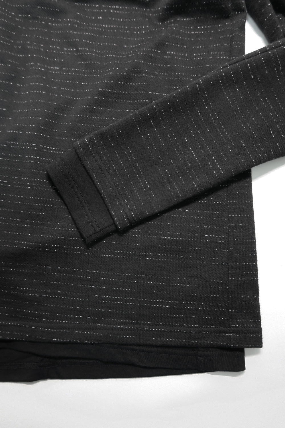 Layered High Neck Long Sleeve T-Shirt