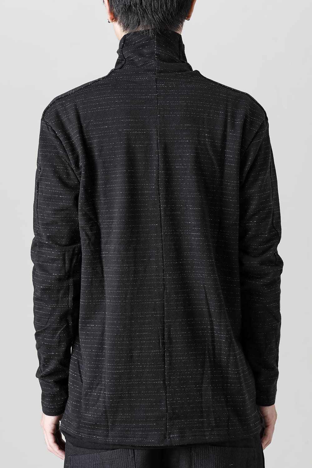 Layered High Neck Long Sleeve T-Shirt