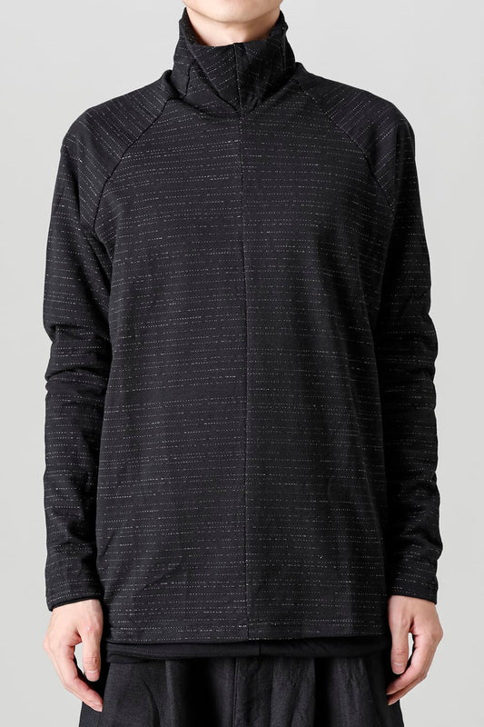 Layered High Neck Long Sleeve T-Shirt