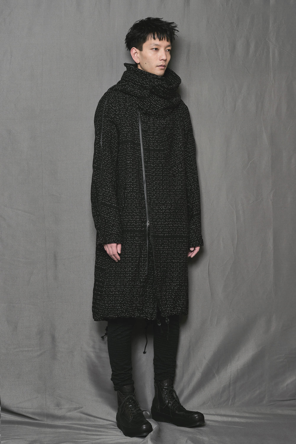 Multi Zip Military Parka