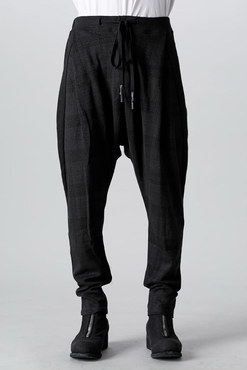 Drop Crotch Tuck Pants