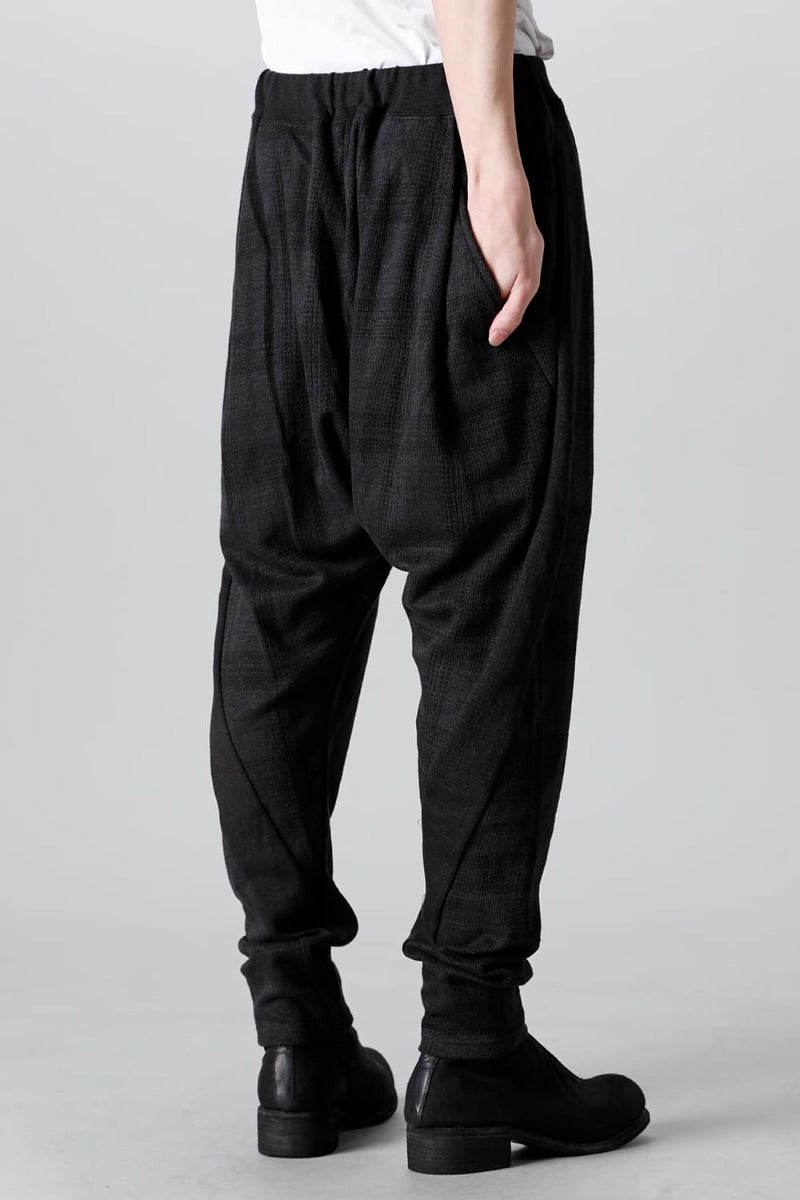 Drop Crotch Tuck Pants